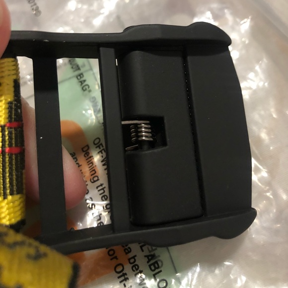 Authentic Off White Industrial belt